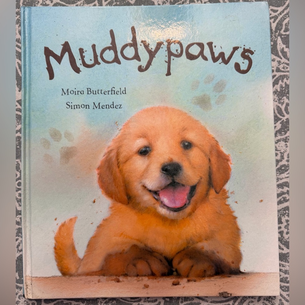 Muddypaws Puppy Dog Children Kid Large Colourful Hardcover Picture Book
